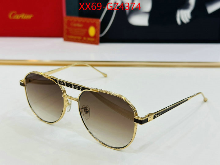 Glasses-Cartier buy high-quality fake ID: GZ4374 $: 69USD