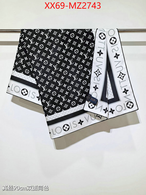 Scarf-LV luxury 7 star replica ID: MZ2743 $: 69USD