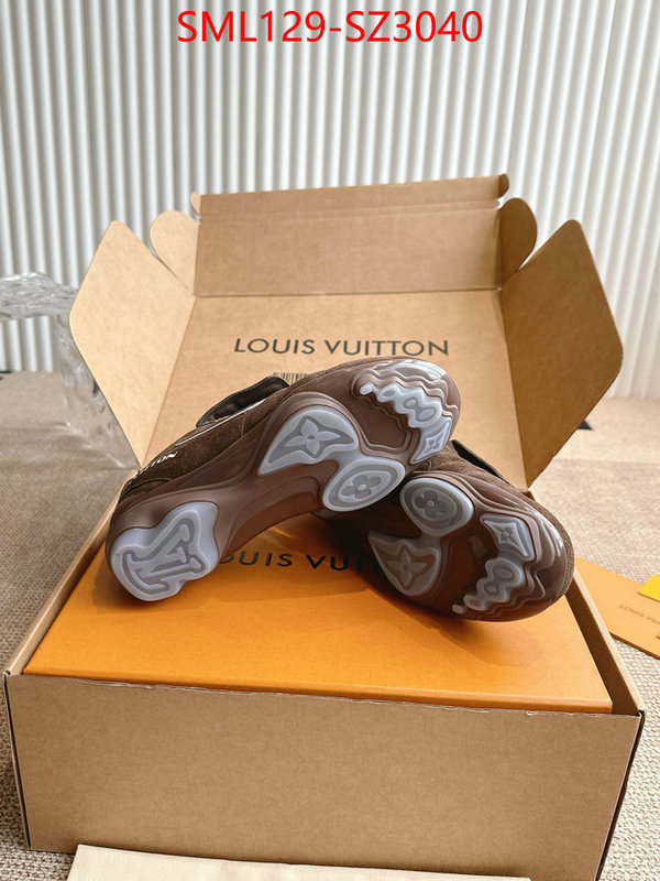 Women Shoes-LV first top ID: SZ3040 $: 129USD