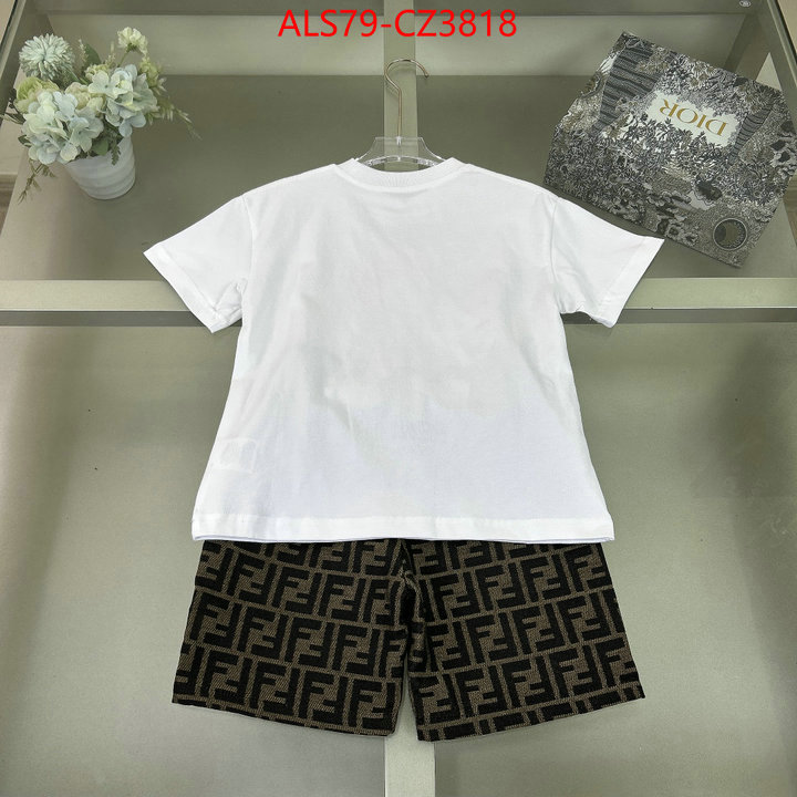 Kids clothing-Fendi unsurpassed quality ID: CZ3818 $: 79USD