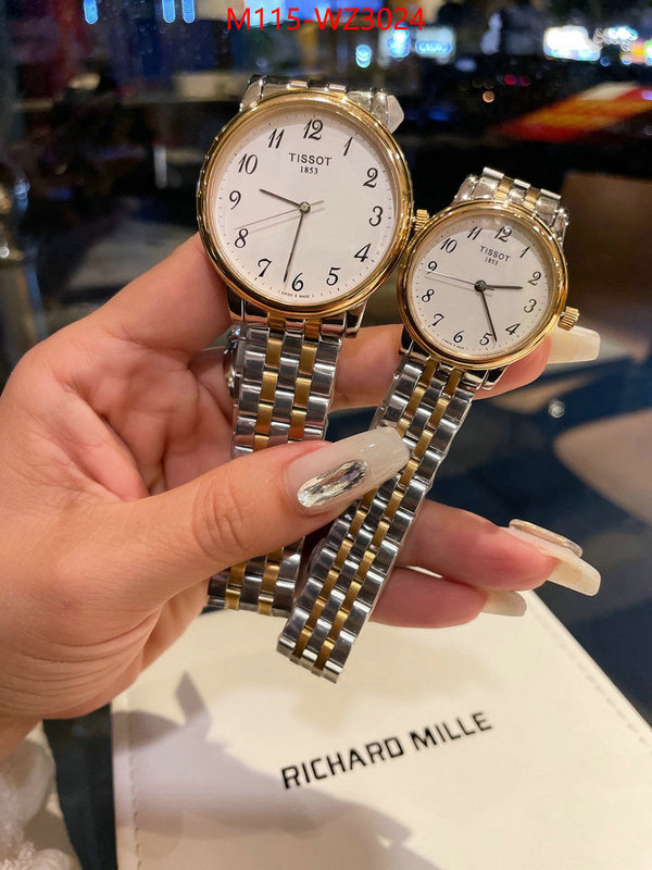 Watch(4A)-Tissot wholesale sale ID: WZ3024 $: 115USD