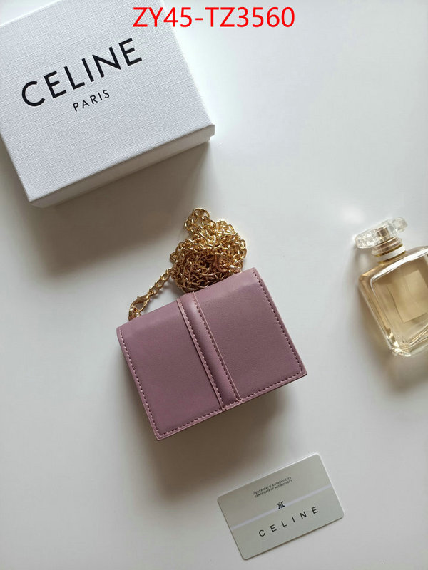 CELINE Bags(4A)-Wallet highest product quality ID: TZ3560 $: 45USD,