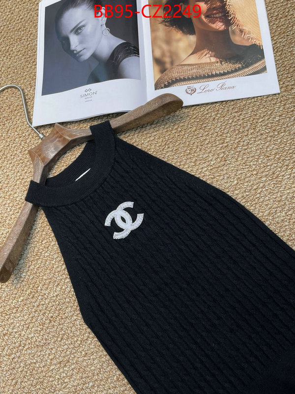 Clothing-Chanel aaaaa+ quality replica ID: CZ2249 $: 95USD