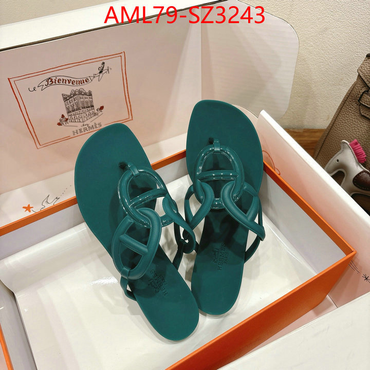 Women Shoes-Hermes designer 1:1 replica ID: SZ3243 $: 79USD