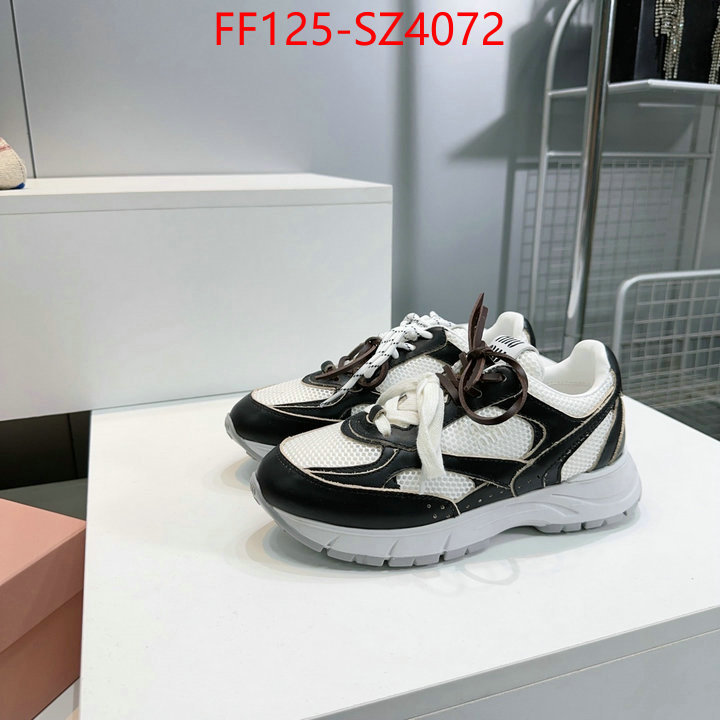 Women Shoes-Miu Miu best quality replica ID: SZ4072 $: 125USD