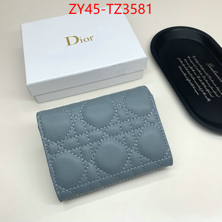Dior Bags(4A)-Wallet- high quality aaaaa replica ID: TZ3581 $: 45USD,