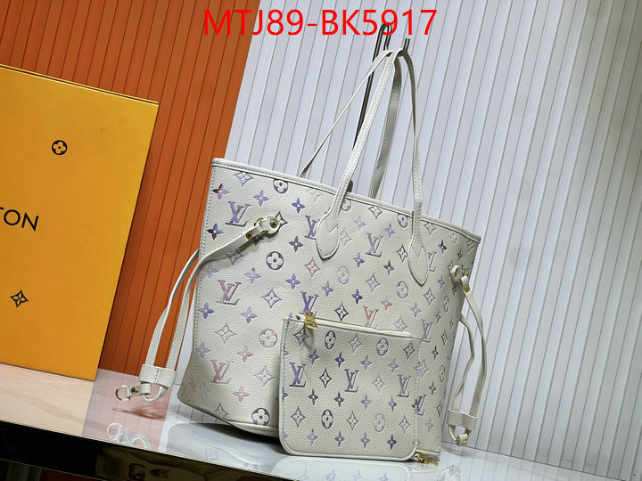 LV Bags(4A)-Neverfull- aaaaa+ replica ID: BK5917 $: 89USD,