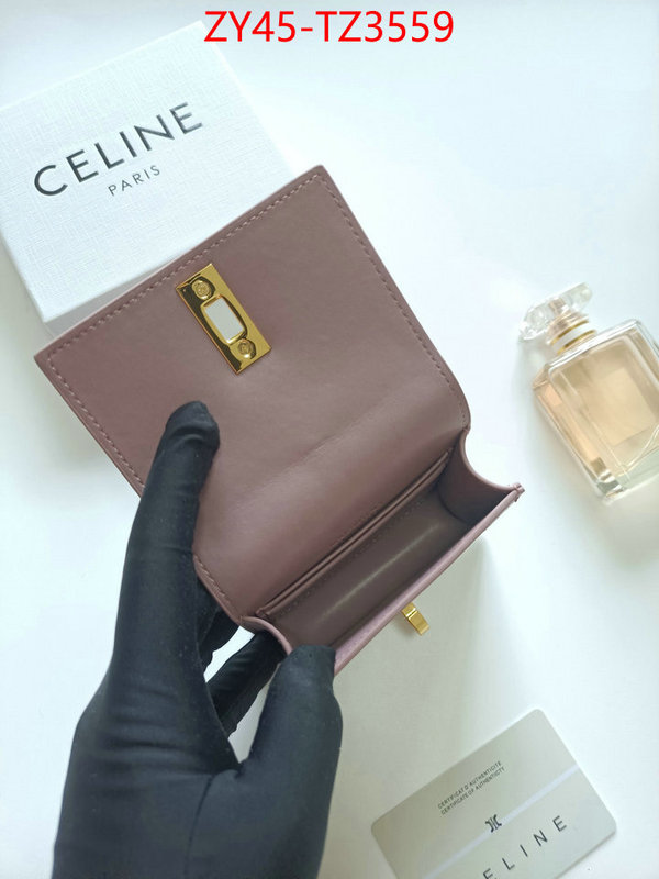 CELINE Bags(4A)-Wallet wholesale ID: TZ3559 $: 45USD,
