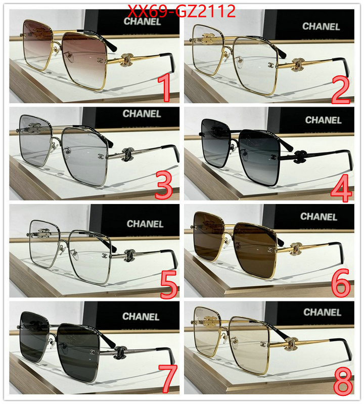 Glasses-Chanel customize best quality replica ID: GZ2112 $: 69USD