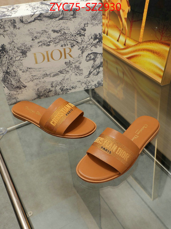 Women Shoes-Dior shop the best high authentic quality replica ID: SZ2930 $: 75USD