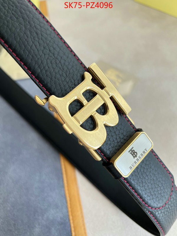 Belts-Burberry luxury cheap ID: PZ4096 $: 75USD