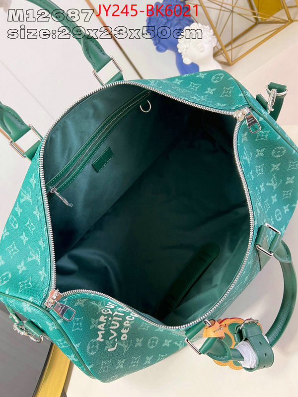 LV Bags(TOP)-Keepall BandouliRe 45-50- designer fashion replica ID: BK6021 $: 245USD,