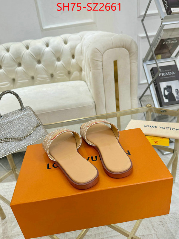 Women Shoes-LV top grade ID: SZ2661 $: 75USD