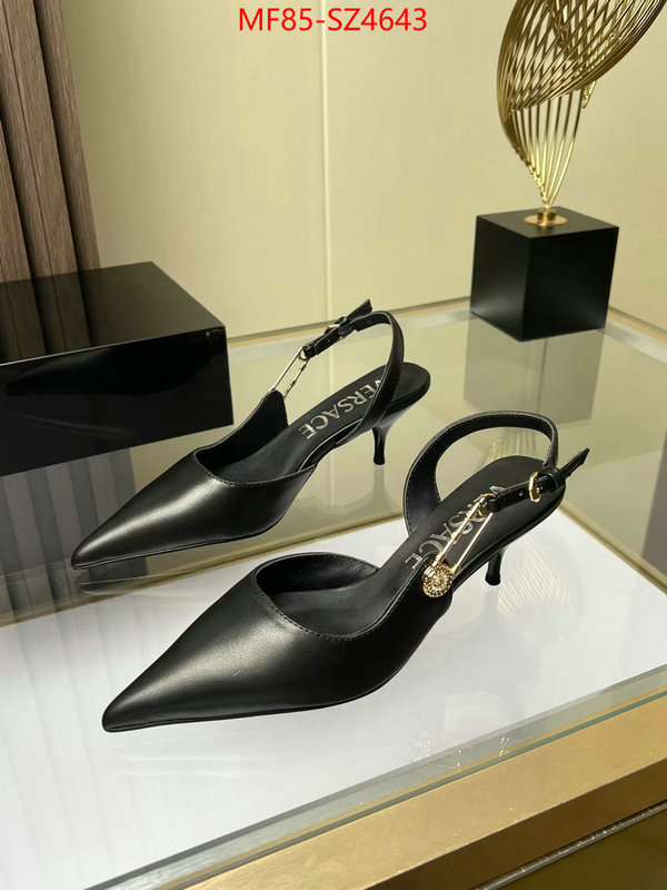 Women Shoes-Versace fake high quality ID: SZ4643 $: 85USD