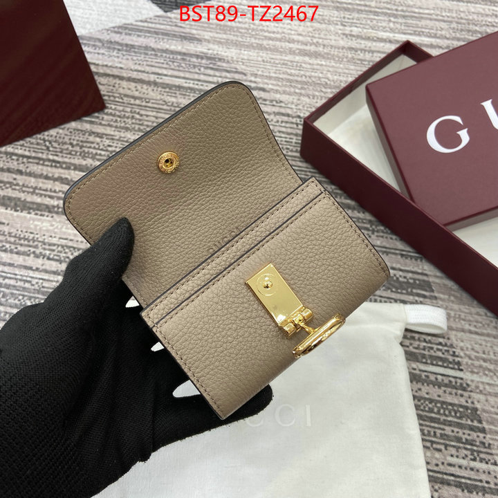 Gucci Bags(TOP)-Wallet- where could you find a great quality designer ID: TZ2467 $: 89USD,