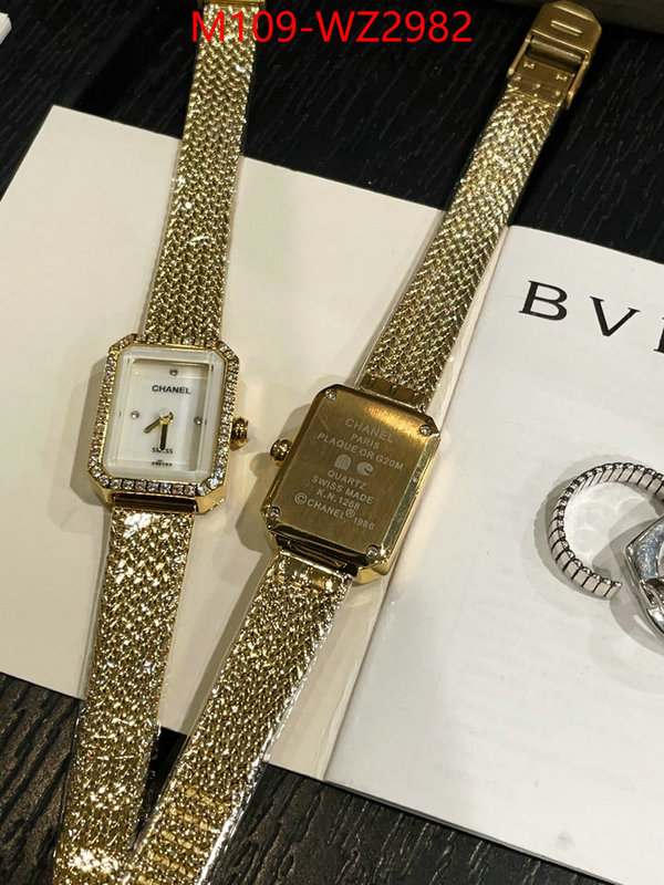 Watch(4A)-Chanel designer replica ID: WZ2982 $: 109USD