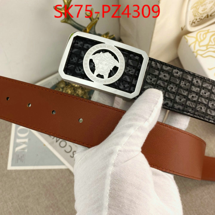 Belts-Versace wholesale designer shop ID: PZ4309 $: 75USD