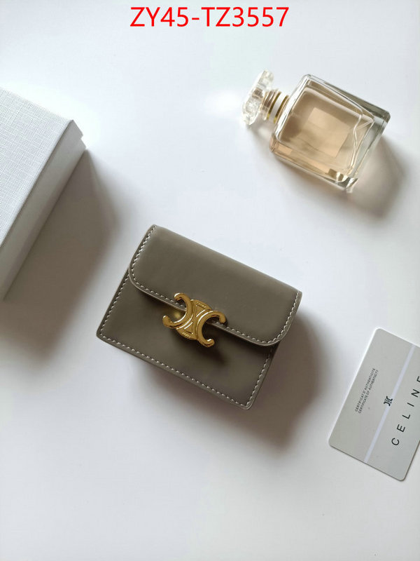 CELINE Bags(4A)-Wallet wholesale 2024 replica ID: TZ3557 $: 45USD,