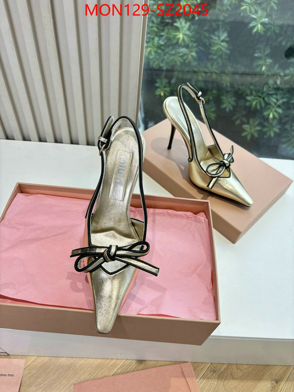 Women Shoes-Miu Miu practical and versatile replica designer ID: SZ2045 $: 129USD