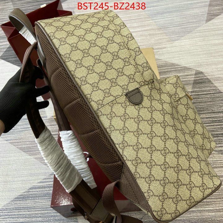 Gucci Bags(TOP)-Backpack- what's the best to buy replica ID: BZ2438 $: 245USD,