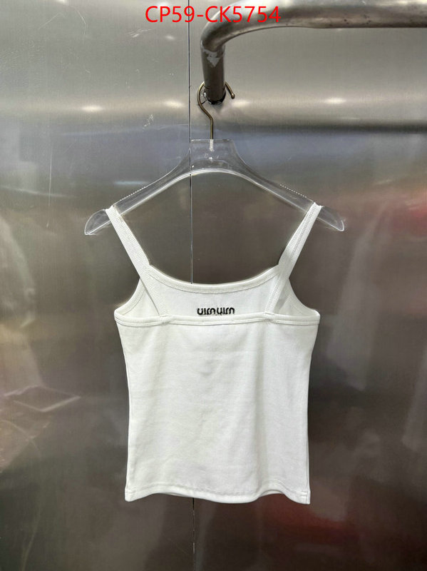 Clothing-MIU MIU the highest quality fake ID: CK5754 $: 59USD