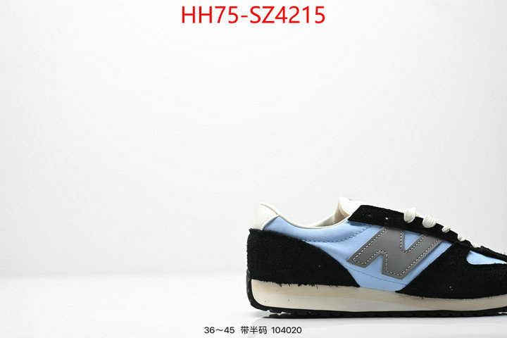 Men Shoes-New Balance where can you buy replica ID: SZ4215 $: 75USD