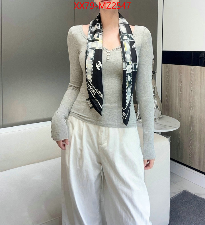 Scarf-Chanel high quality aaaaa replica ID: MZ2547 $: 79USD
