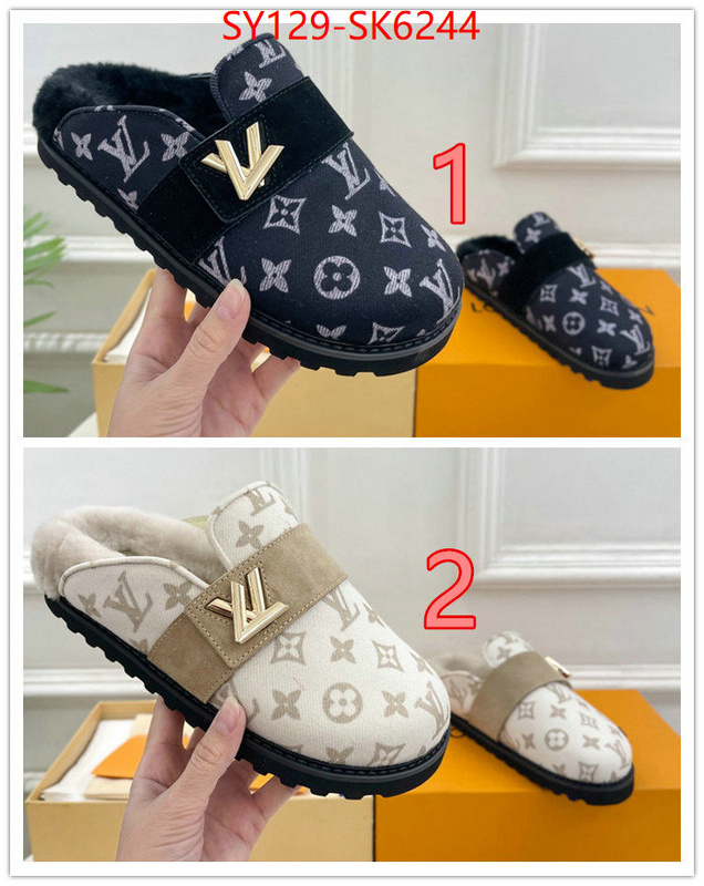 Women Shoes-LV best replica quality ID: SK6244 $: 129USD