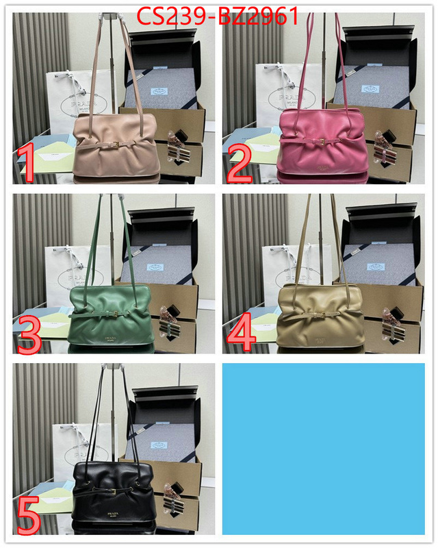 Prada Bags(TOP)-Crossbody- 7 star ID: BZ2961 $: 239USD,