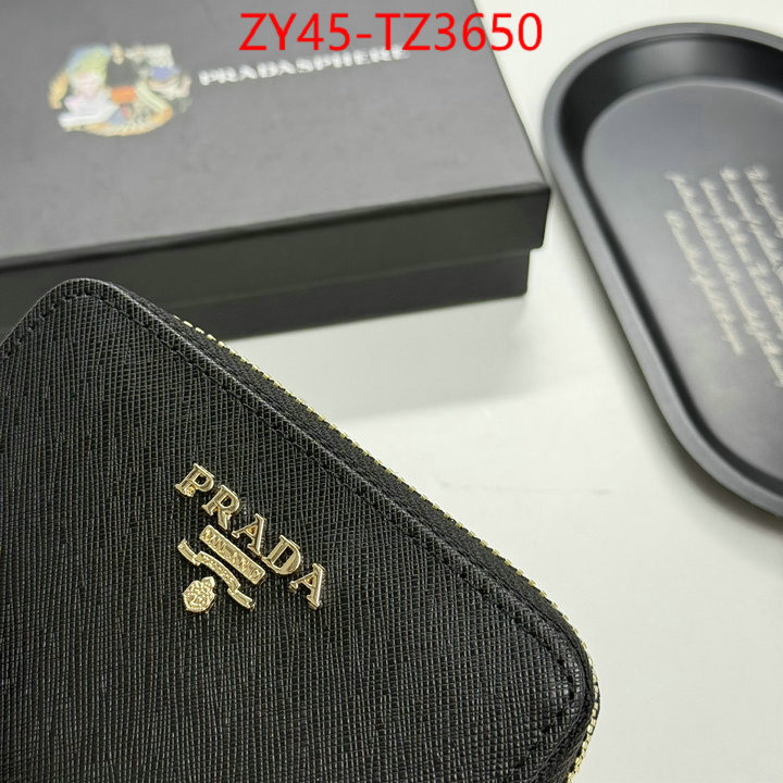 Prada Bags(4A)-Wallet top quality replica ID: TZ3650 $: 45USD,