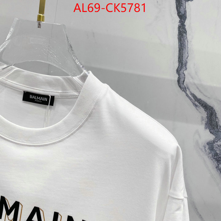 Clothing-Balmain high quality happy copy ID: CK5781 $: 69USD