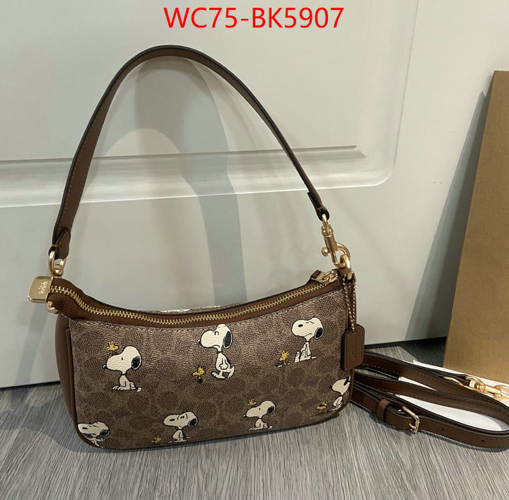 Coach Bags(4A)-Crossbody- the top ultimate knockoff ID: BK5907 $: 75USD,