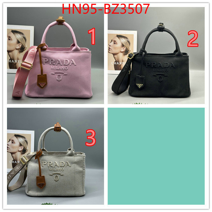 Prada Bags(4A)-Handbag- what ID: BZ3507
