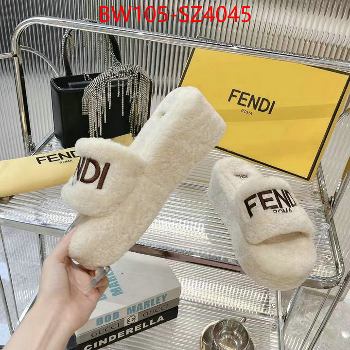 Women Shoes-Fendi highest quality replica ID: SZ4045 $: 105USD