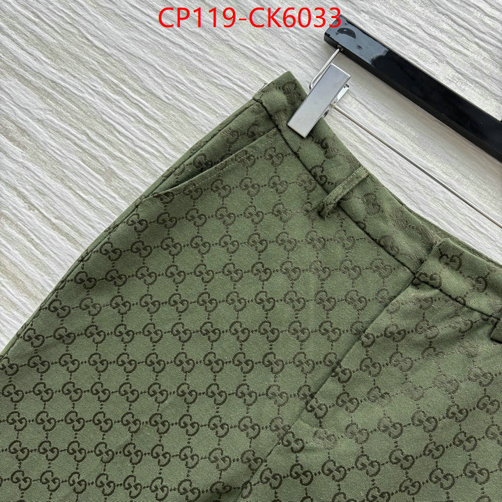 Clothing-Gucci how to start selling replica ID: CK6033 $: 119USD