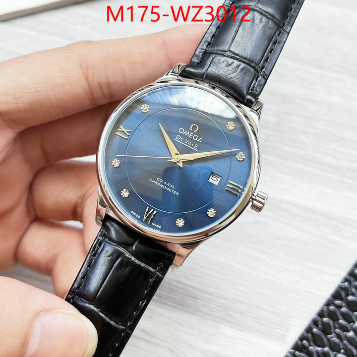 Watch(4A)-Omega high quality replica designer ID: WZ3012 $: 175USD-shoes yupoo Watch(4A)-Omega high quality replica designer ID: WZ3012 $: 175USD