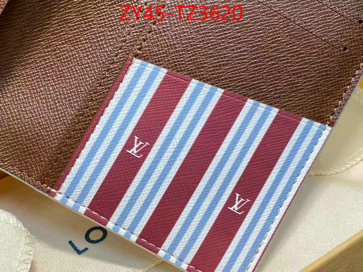 LV Bags(4A)-Wallet buy 2024 replica ID: TZ3620 $: 45USD,