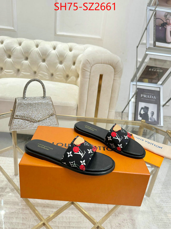 Women Shoes-LV top grade ID: SZ2661 $: 75USD