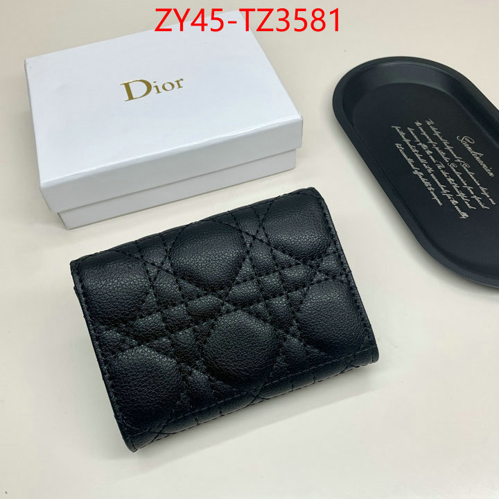 Dior Bags(4A)-Wallet- high quality aaaaa replica ID: TZ3581 $: 45USD,