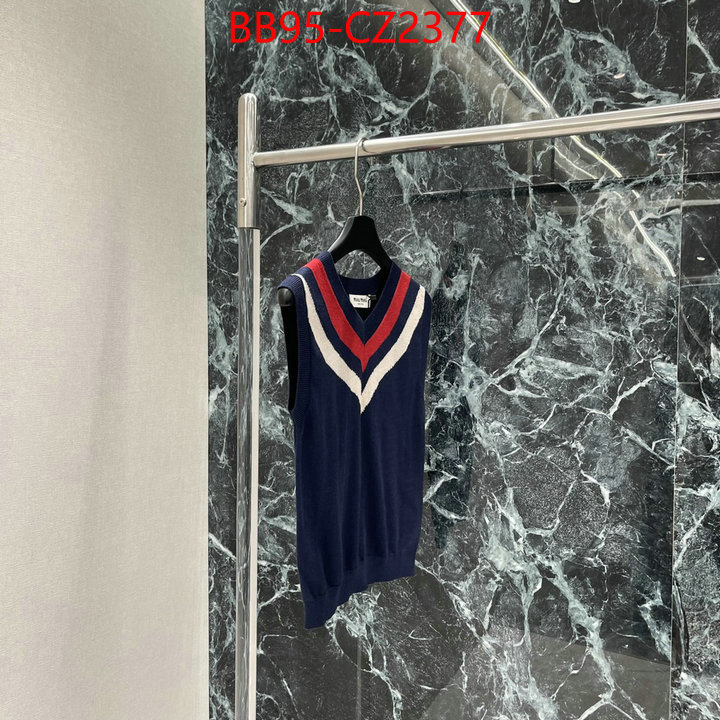 Clothing-MIU MIU where to buy replicas ID: CZ2377 $: 95USD