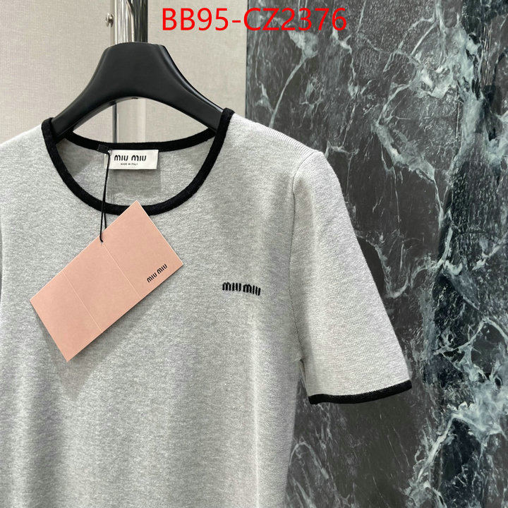 Clothing-MIU MIU from china ID: CZ2376 $: 95USD