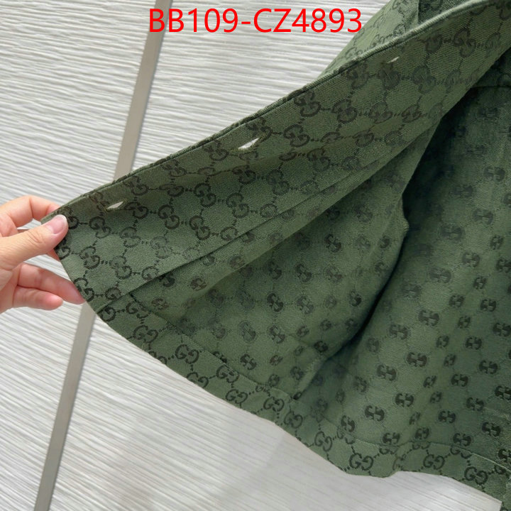 Clothing-Gucci replica best ID: CZ4893 $: 109USD