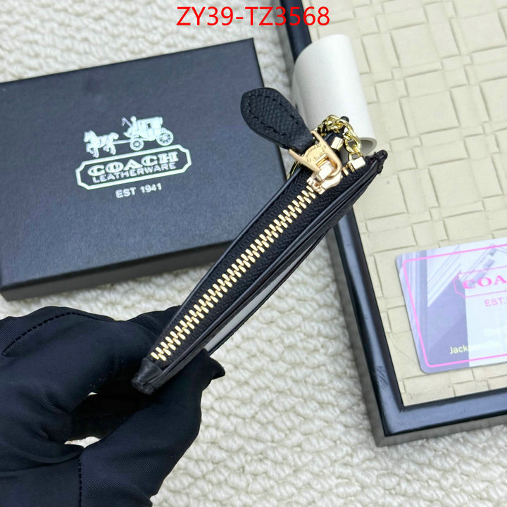 Coach Bags(4A)-Wallet high quality replica ID: TZ3568 $: 39USD,