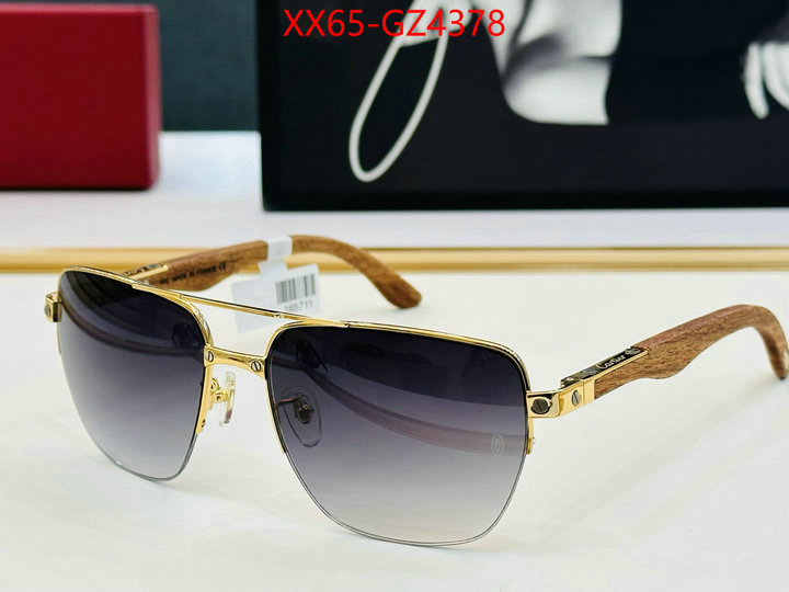 Glasses-Cartier high quality online ID: GZ4378 $: 65USD