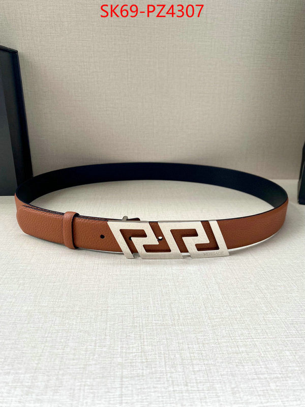 Belts-Versace designer fake ID: PZ4307 $: 69USD