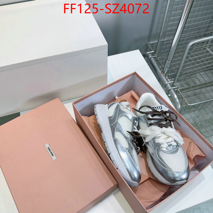 Women Shoes-Miu Miu best quality replica ID: SZ4072 $: 125USD