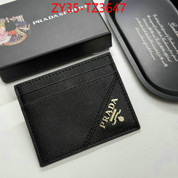 Prada Bags(4A)-Wallet shop designer replica ID: TZ3647 $: 35USD,
