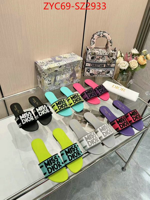 Women Shoes-Dior where to buy the best replica ID: SZ2933 $: 69USD