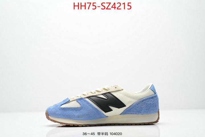 Men Shoes-New Balance where can you buy replica ID: SZ4215 $: 75USD