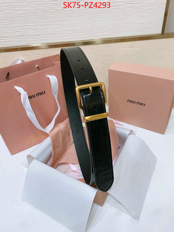Belts-MIU MIU good ID: PZ4293 $: 75USD